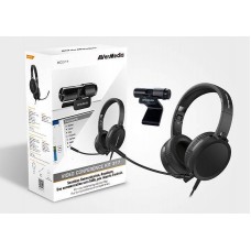 Набор для конференций AVerMedia BO317 PW313 FHD веб-камера + гарнитура AH313