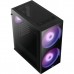 Корпус  AeroCool Python ARGB, 3 x RGB fan, Glass Edition