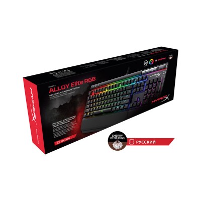 Игровая клавиатура Kingston HyperX Alloy Elite RGB-MX Brown