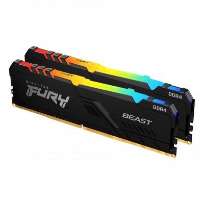Kingston FURY Beast RGB 64 ГБ KIT (2х32ГБ) 3200МГц