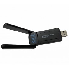 Беспроводной USB адаптер WiFi6 + Bluetooth 5.4