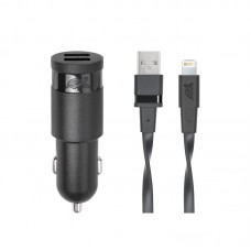 Зарядное устройство RIVACASE VA4225 + Apple lightning кабель