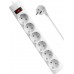 Сетевой фильтр Defender 5м + 6 розеток (белый)