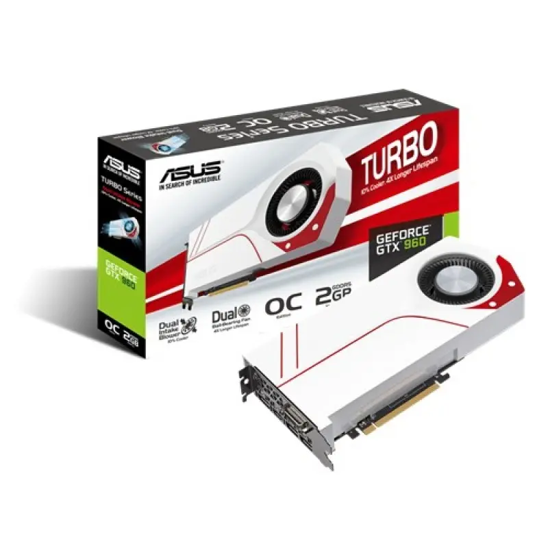 Asus Turbo Asus Nvidia Gtx 960 2gb ASUS GeForce GTX960 OC TURBO