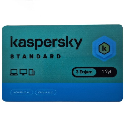 Kaspersky Standard на 1 год, 3 устройства