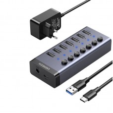 Активный USB HUB UGREEN CM481 (7 Портов, USB 3.0)