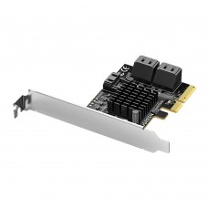 Карта расширения PCIe UGREEN CM528 на 5 SATA