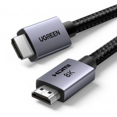 Кабель UGREEN HDMI 2.1 8K@60Hz/4K@240Hz, 1м. Кабель UGREEN HDMI 2.1 8K@60Hz/4K@240Hz, 1м.