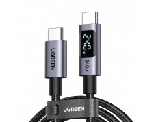 Кабель UGREEN L530 TYPE-C на TYPE-C, 2м, 240W, с экраном