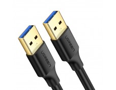 Кабель-удлинитель USB UGREEN US128 (2 метра, USB-A 3.0, Папа-Папа) Кабель-удлинитель USB UGREEN US128 (2 метра, USB-A 3.0, Папа-Папа)