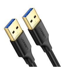 Кабель-удлинитель USB UGREEN US128 (1 метр, USB-A 3.0, Папа-Папа)