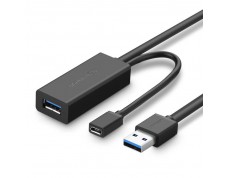 Кабель удлинитель USB 3.0 UGREEN US175, 10м