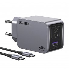 Зарядное устройство UGREEN X755 NEXODE PRO GAN (65W) + кабель